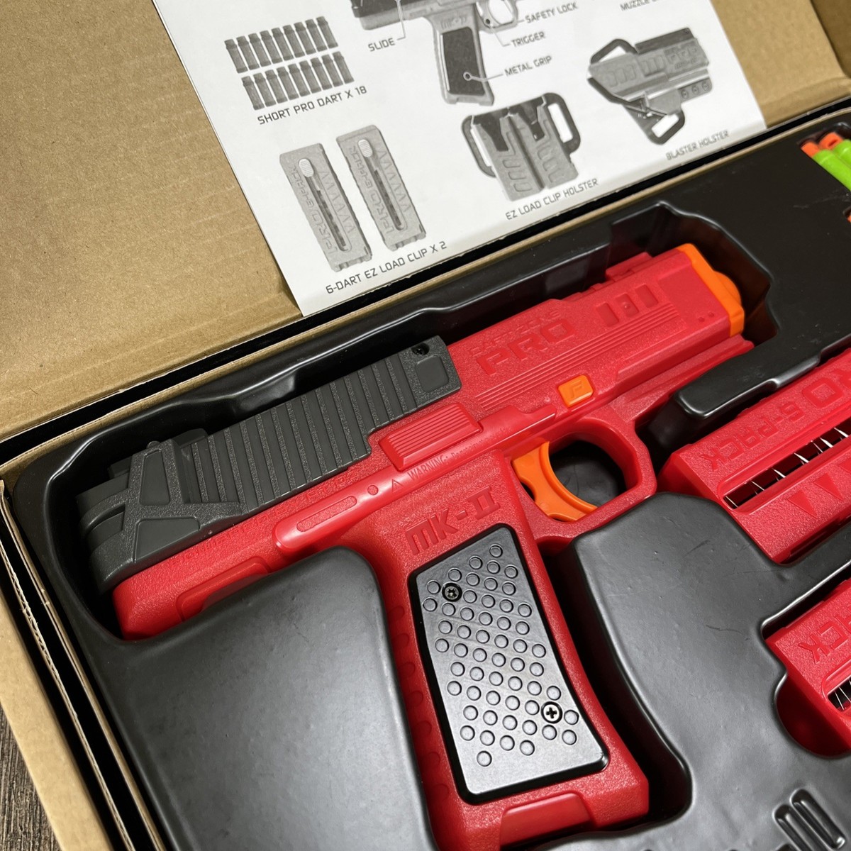 Dart Zone Pro MK-2 MKII Blaster 6108 – New in Box, Rare, Complete