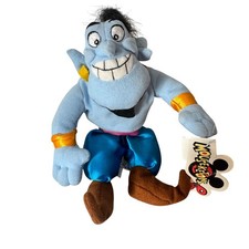 Disney Aladdin Plush Genie Bean Bag Toy Stuffed Animal Collectible Vintage