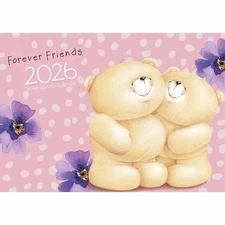 Carousel Worldwide, Forever Friends 2026 A4 Wall Calendar Planner