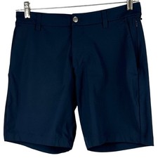 Lululemon ABC Classic Fit Warpstreme 8" Navy Shorts Men's Size 30 EUC