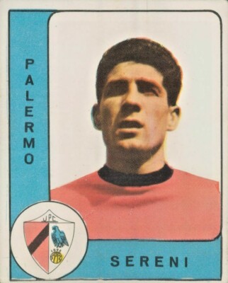 R @ Figurine Calciatori Panini Collection 1961/62 Palermo Sereni-New