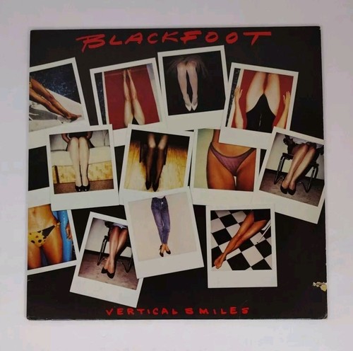 Blackfoot Vertical Smiles LP Vinyl 1984 ATCO Records 