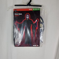 Fun World 2010 Scream 4 Bleeding Ghost Face Mask Mens XL Halloween Costume