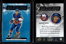 2023-24 Upper Deck Extended Series Blue Dazzlers #DZ-133 Mathew Barzal