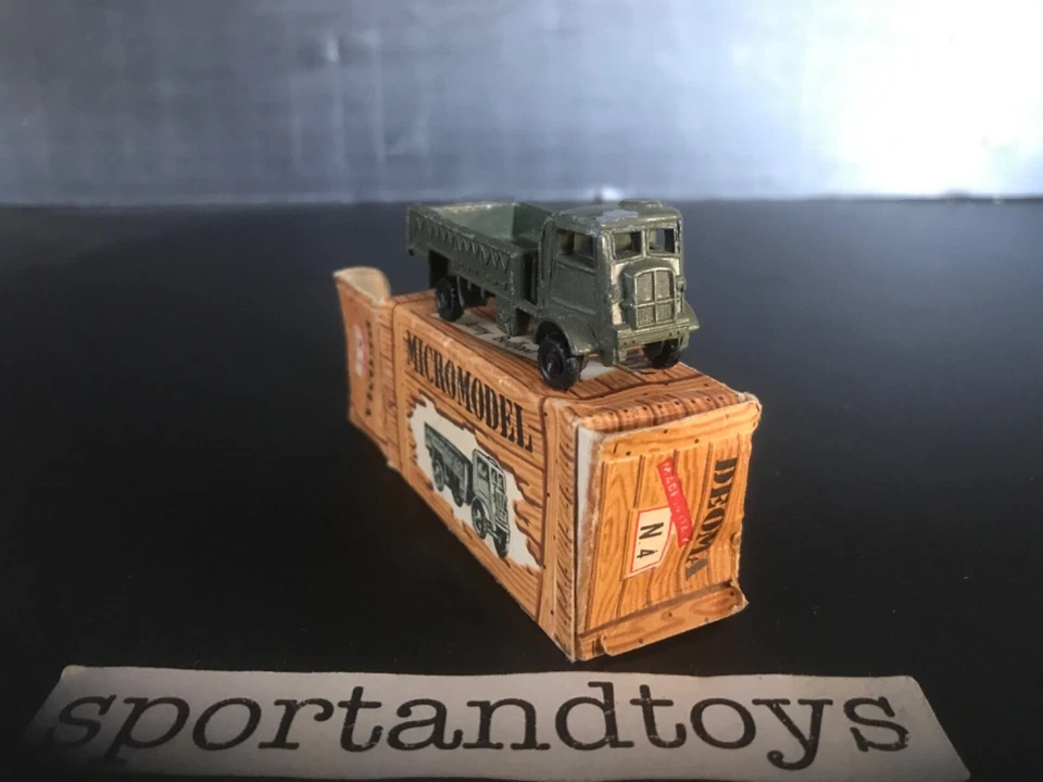 DEOMA 1:87 CAMION BEDFORD MILITARE  Mod. 4 METALLO ITALY 1960 LEGGI NOTE - Immagine 2 di 4