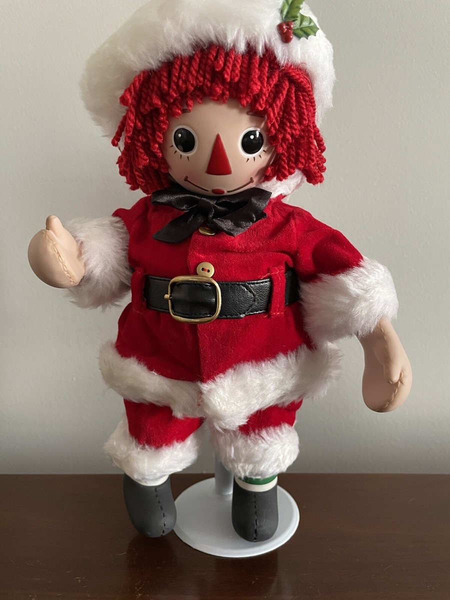 Christmas with Raggedy Ann & Andy Danbury Mint Doll Set | eBay