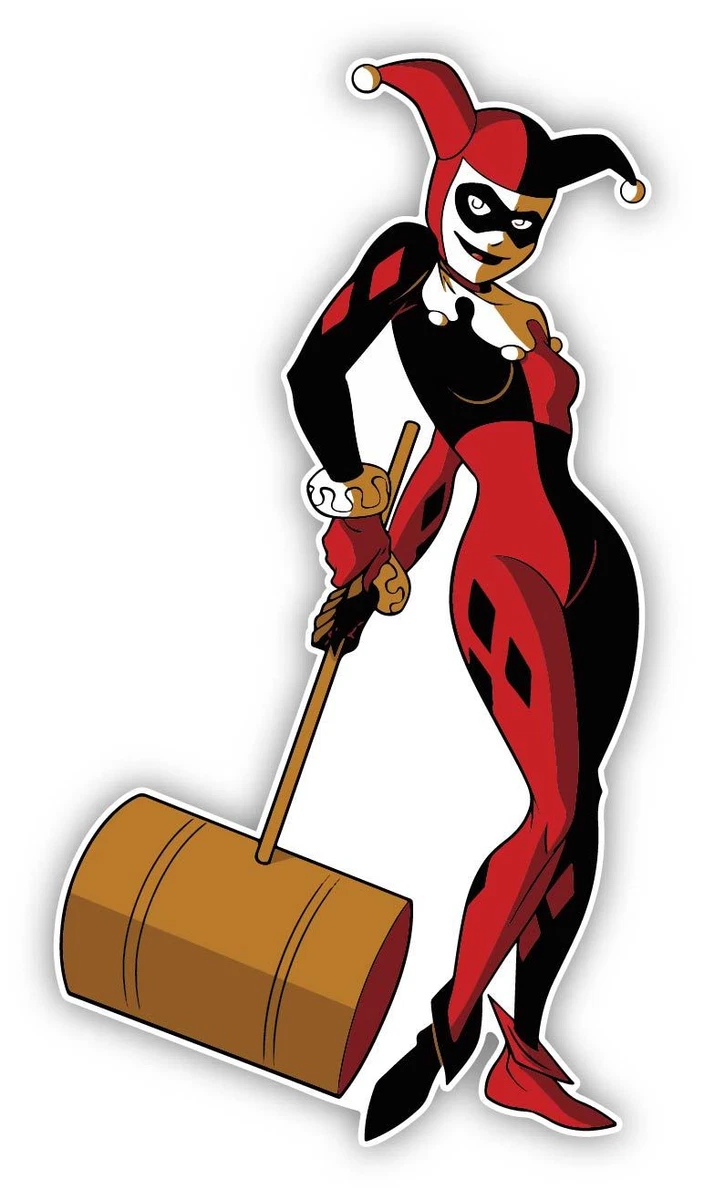 Harley Quinn Cartoon Comic Sticker Decal laptop wall car phone | eBay
