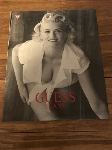 Vintage 1992 ANNA NICOLE SMITH GUESS 