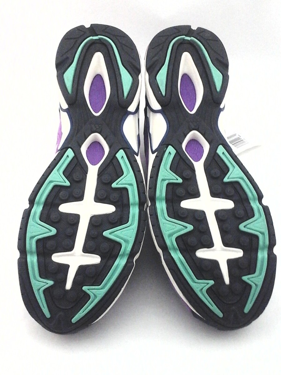 Adidas TEMPER RUN Running Shoes Shock Purple and Green  display picture 2