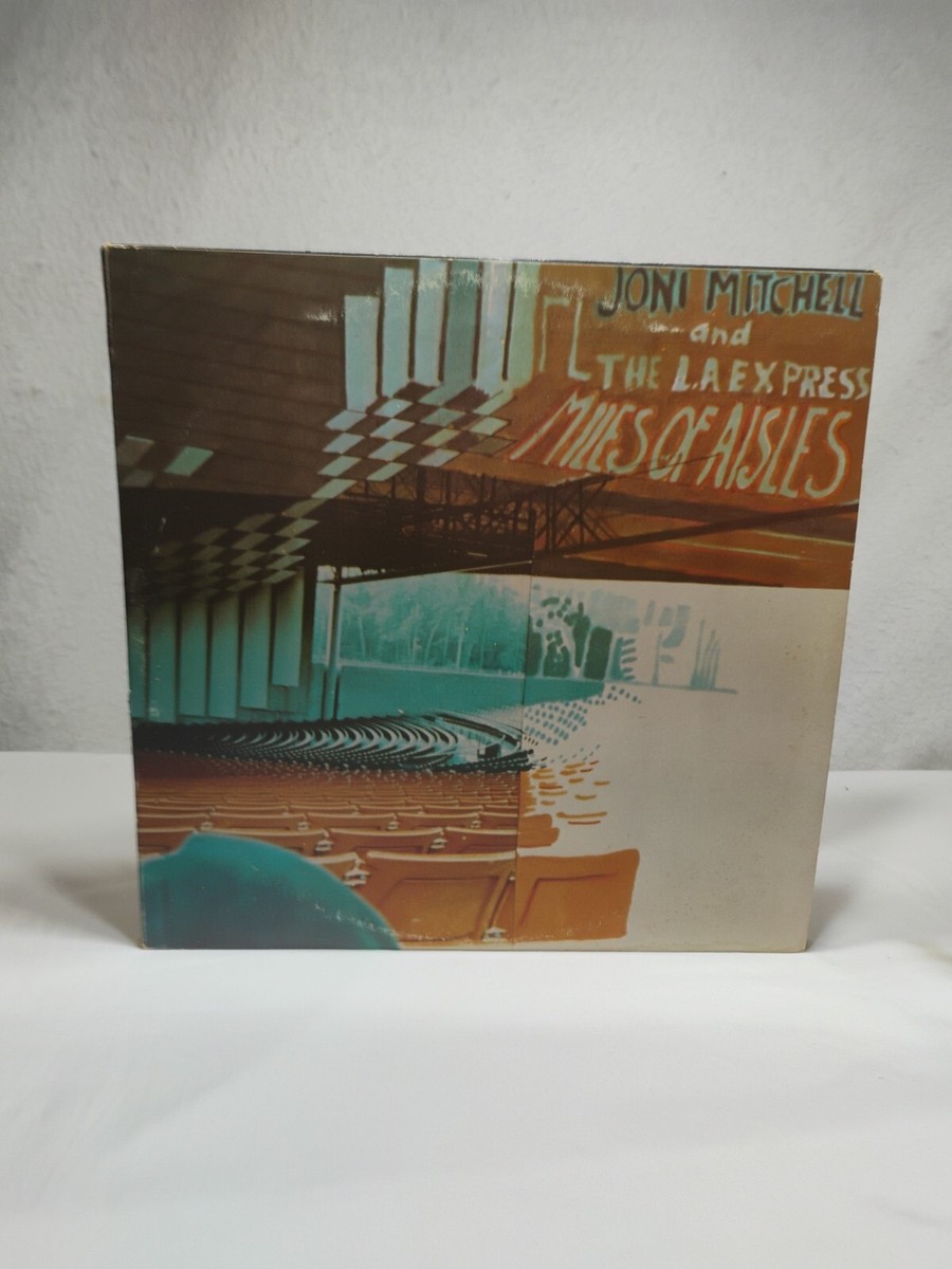 Joni Mitchell/The L.A. Express Miles Of Aisles 2xLP 1974 Asylum AB