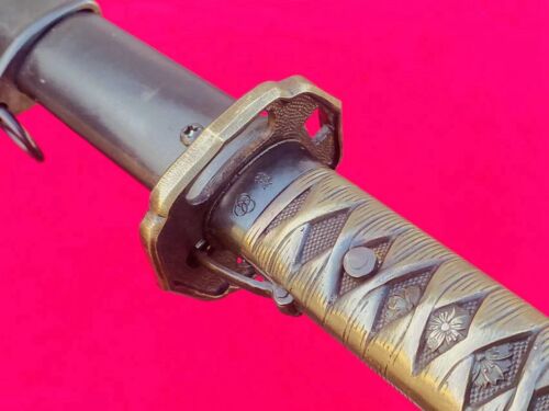 Espada militar japonesa 95 tipo ejército samurai katana número de serie hoja FullTang - Imagen 2 de 15