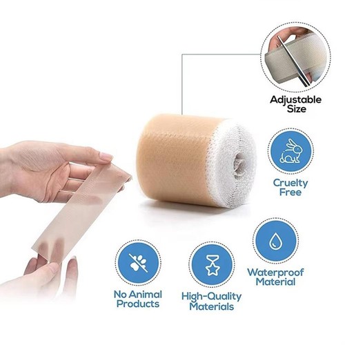 Scar Silicone Sheet Gel Patch Removal Skin Treatment Repair Wound Burn Natural✈ - Picture 8 of 13