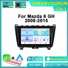 For Mazda 6 2 GH 2007-2012 CarPlay Car Stereo Radio Multimedia Player GPS Screen