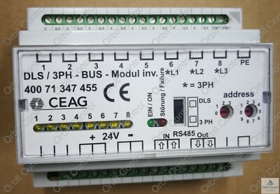 CEAG DLS 3PH-BUS 400 71 347 455 Modul inv. 40071347455 - Neu ohne Karton