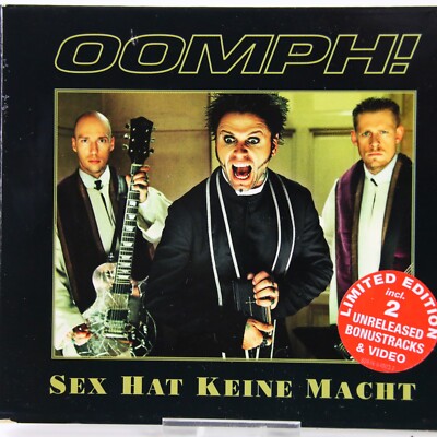 Music Musik MAXI CD OOMPH!   Sex Hat Keine Macht Limited Edition Gut