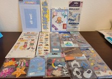 20 Pks/Sheets Stickers, Embellishments 4 Crafts, Scrapbooking Summer, Water 155