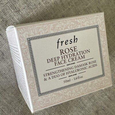 Fresh Rose Deep Hydration Moisturizer Face Cream 1.6oz/50mL New In Box Full Size