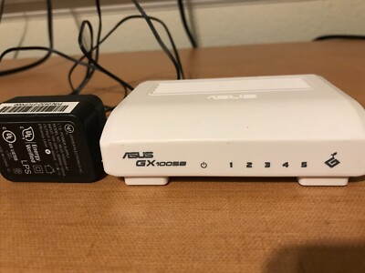 ASUSTeK COMPUTER ASUS GX1005B 5-Ports External Switch 10/100MPS