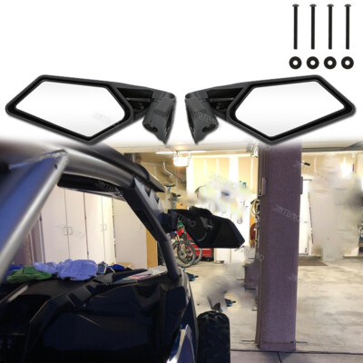 UTV Racing Rear View Side Mirrors For Can-Am Maverick X3 Max R RR XRS XRC XMR RS