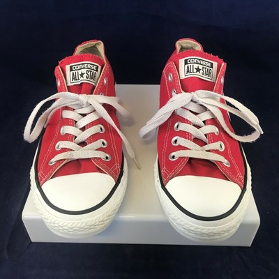 red canvas shoes mens