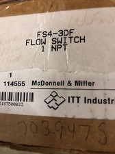 ITT McDonnell  Miller FS4-3DF Flow Switch 1" NPT PN 114555