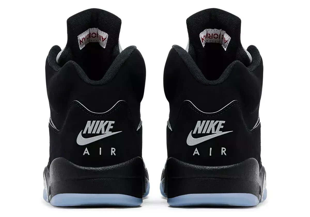 Air Jordan 5 Retro OG Black Metallic Reimagined GS HF3976-001 Size