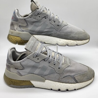 Adidas FW5335 Nite Jogger Sneakers Casual Gray & Gold Low  display picture 2
