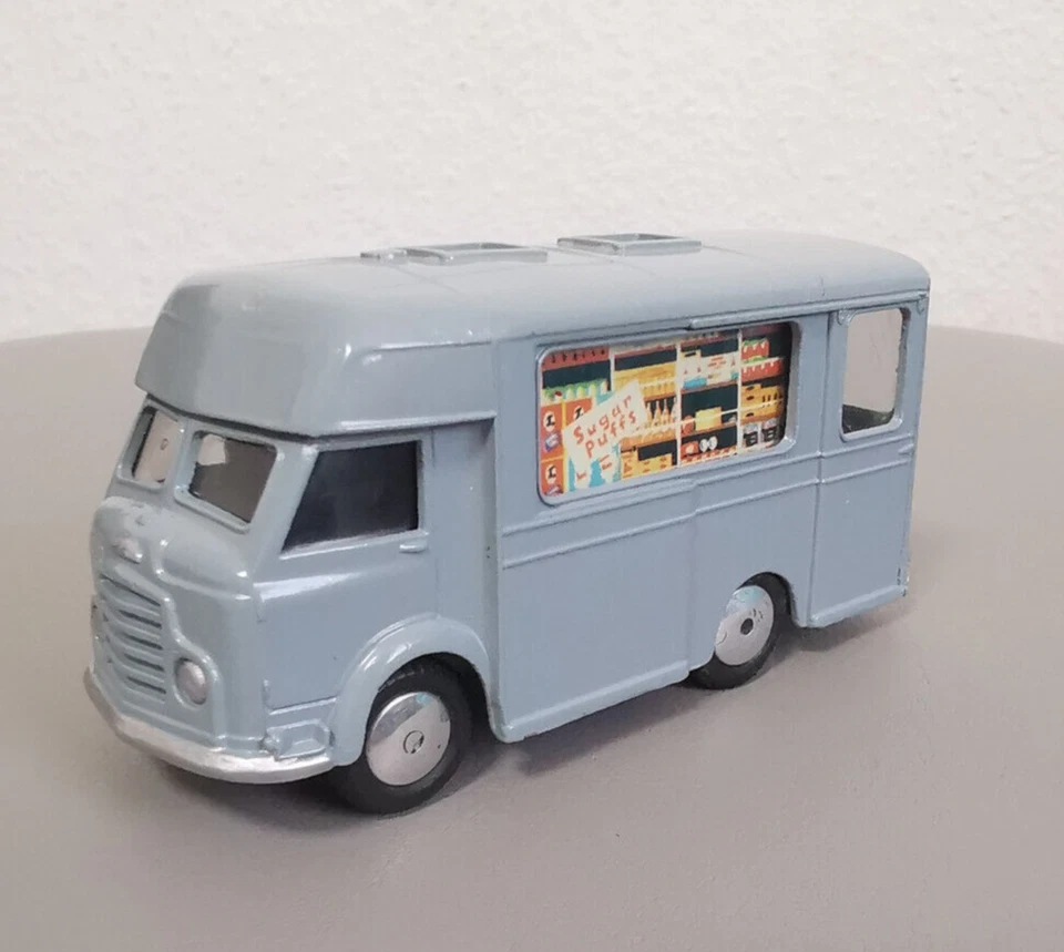 Corgi Toys 407 - Smith's Karrier Shop in Blaugrau ohne OVP Vintage Lackiert! - Bild 3 von 4