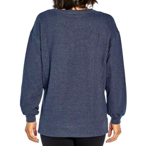 NEW MSRP $108.00 Wildfox SOCIAL Womens Sweatshirt - Blue - Choose Size - Picture 3 of 3