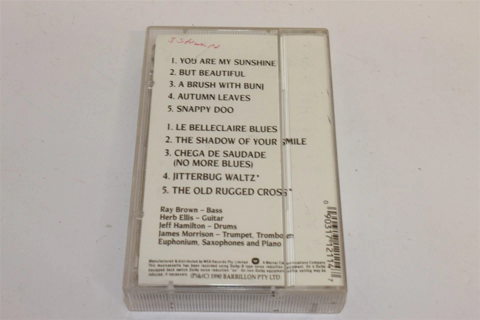 James Morrison Snappy Doo Cassette Tape WEA 1990 903171211-4 - Image 3 of 4