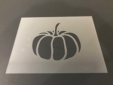 Pumpkin 1 Stencil 10mm or 7mm Thick, Pumpkins, Halloween, Jack-o-lantern