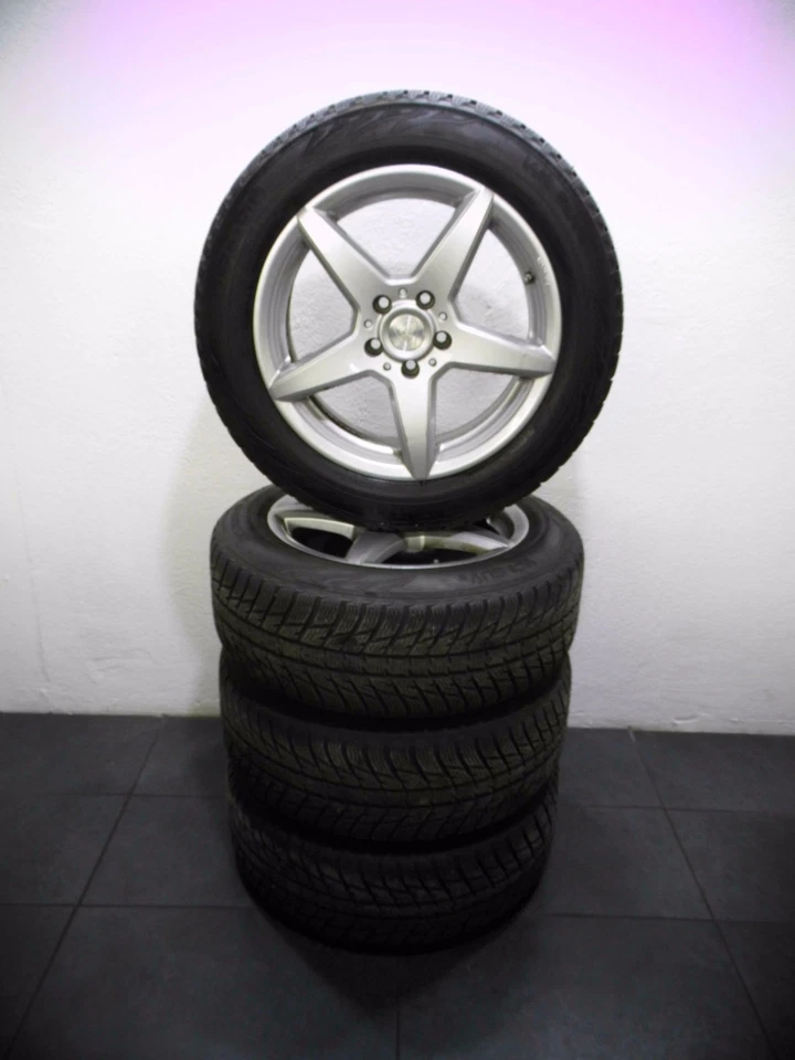 4 Winterreifen 215 60 R17 Mercedes GLA Klasse W156 17" Alufelgen Winterräder - Bild 2 von 4