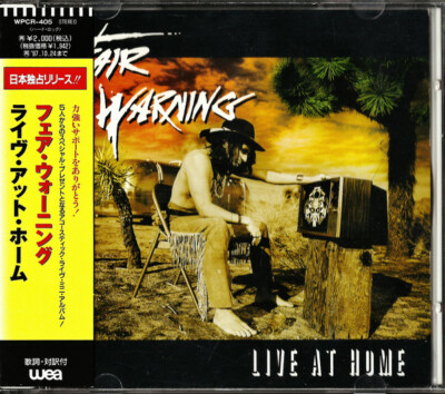 FAIR WARNING Live At Home JAPAN CD WPCR-405 1995 NEW s2594