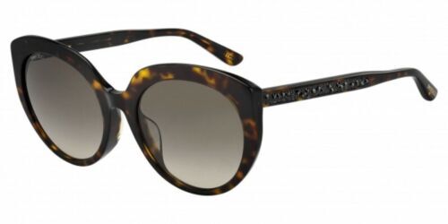 Jimmy Choo JC 4014H 300487 Gunmetal Metal Cat-Eye Sunglasses  display picture 3