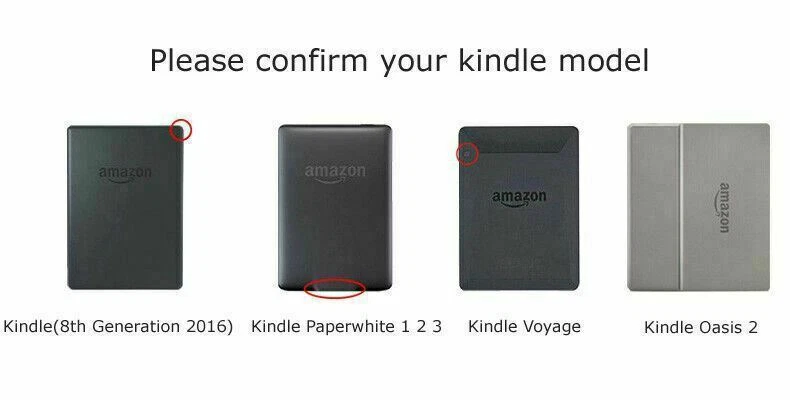 Smart Case Cover for Amazon All New Kindle Oasis 2/3 Paperwhite 1/2/3/4 10th Gen - Image 4 of 4