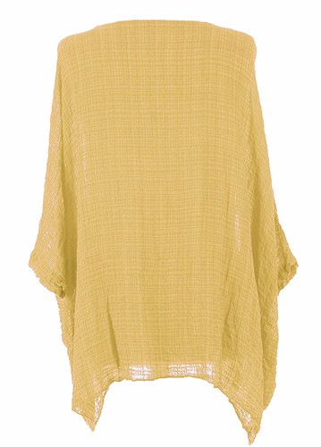 Women Italian Plain Lagenlook Batwing Cotton Blend Ladies Tunic Top Plus Sizes - Picture 51 of 54