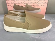 NEW Kensie Women's Stephanie Slip On Sneaker Shoes - PICK SIZE - TAN