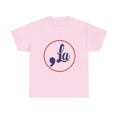Comma LA TEE Women's T-shirt, LA City Tee, Minimalist Graphic Tee, Casual Top, 