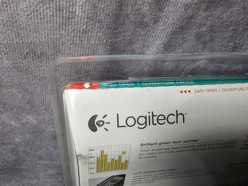 NEW Logitech Professional Slideshow Remote Laser Pointer Presenter Model R800 - Photo 7/7