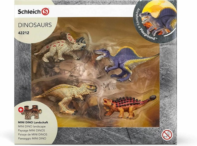 schleich mini dino