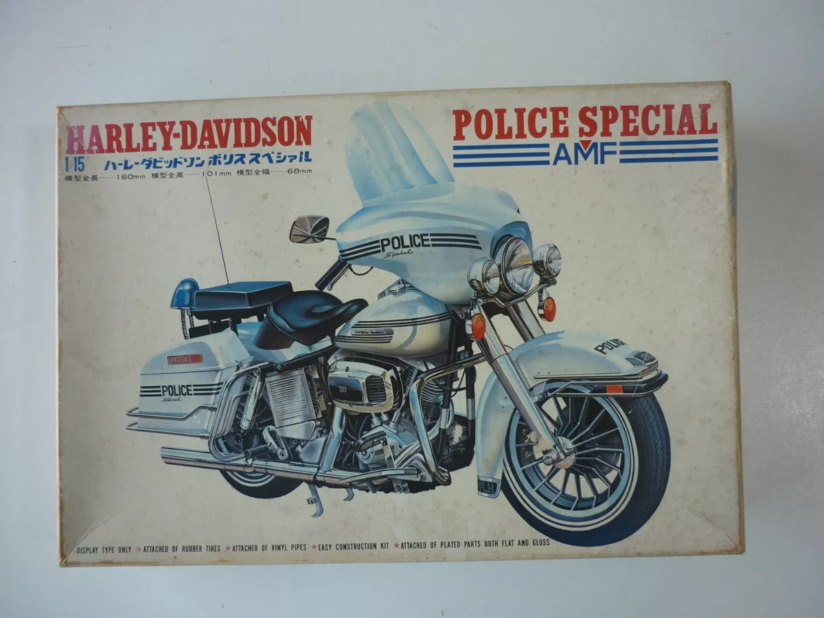 fujimi 1 15 AMF Harley Davidson Police Special 80 s type model eBay