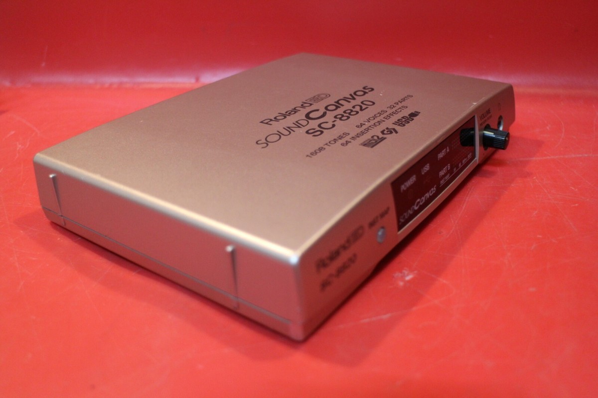 USED ROLAND SC8820 SC 8820 Sound Canvas Sound Module U1181