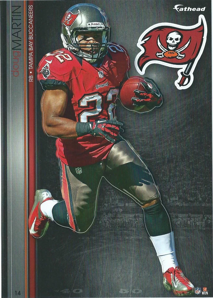 PEGATINA CHRIS JOHNSON FATHEAD INTERCAMBIABLES ECU PIRATAS TITANES DE TENNESSEE 2013 #17 Foto 3 de 4