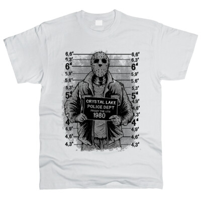 Jason Voorhees Mugshot Men T-Shirt