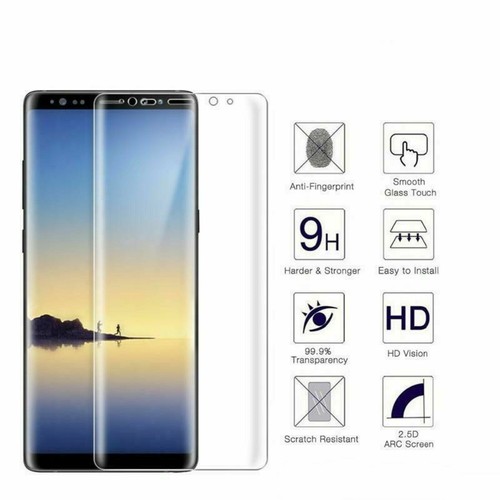 2-Pack Full Cover Tempered Glass Protector F Samsung Galaxy S8 S9 Plus Note 8 9 - 第 3/25 張圖片