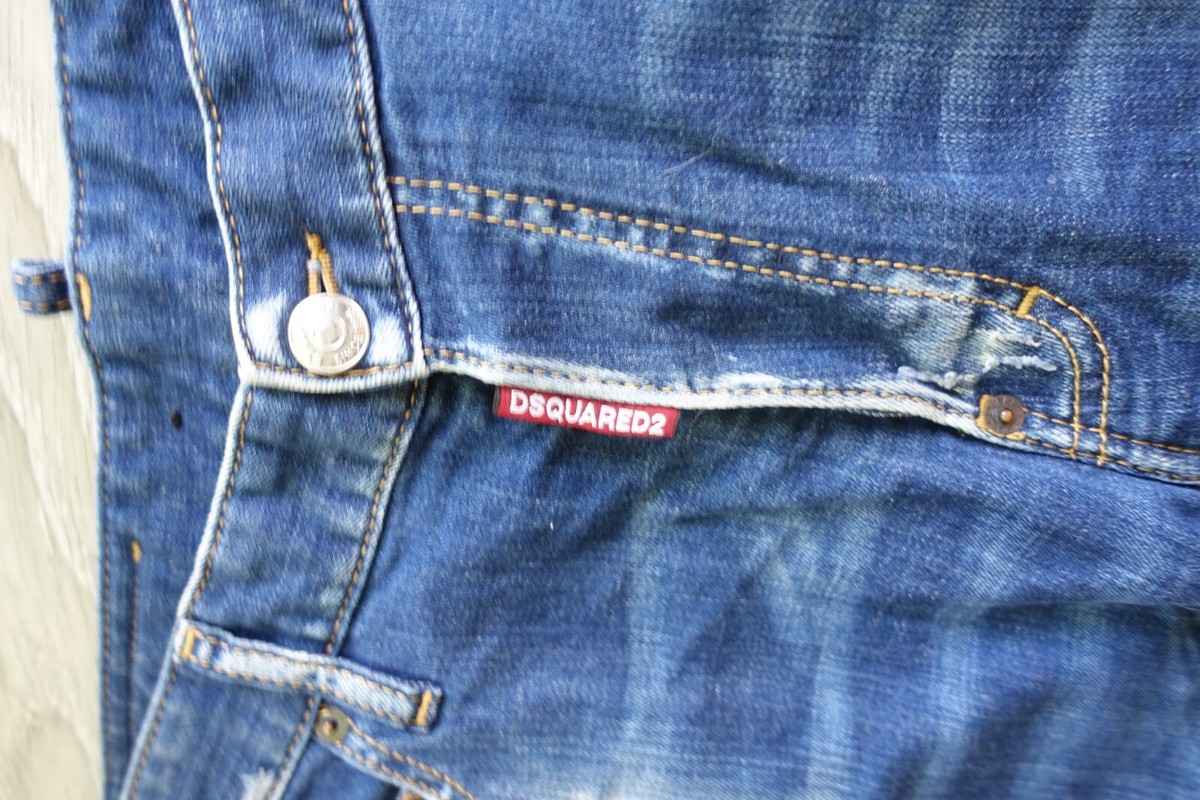 DSQUARED2 JEANS 44 jean denim blue dsquared 2 d2 classic DSQUARED2 JEANS 44 jean denim blue dsquared 2 d2 classic