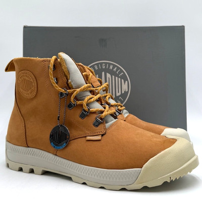Palladium PAMPATECH HI LEA WP Unisex NWD High-Top Boot Brown US Size M:9/W:10.5