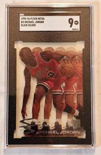 Jordan 1995 Fleer Jordan #3 Silver