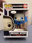 William Shatner & Nick Castle Signed Halloween Michael Myers