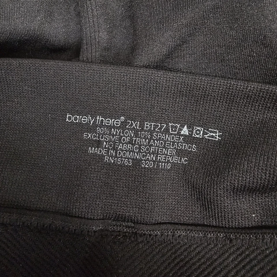 Pantalones Cortos Barely There Shapewear Mujer 2XL Negro Ónix Medio Muslo Modelador SKIMS 21x9 Foto 3 de 4